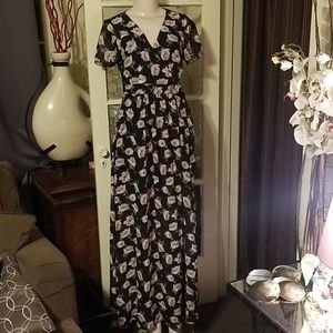 💋 Beautiful Foral wrap Dress